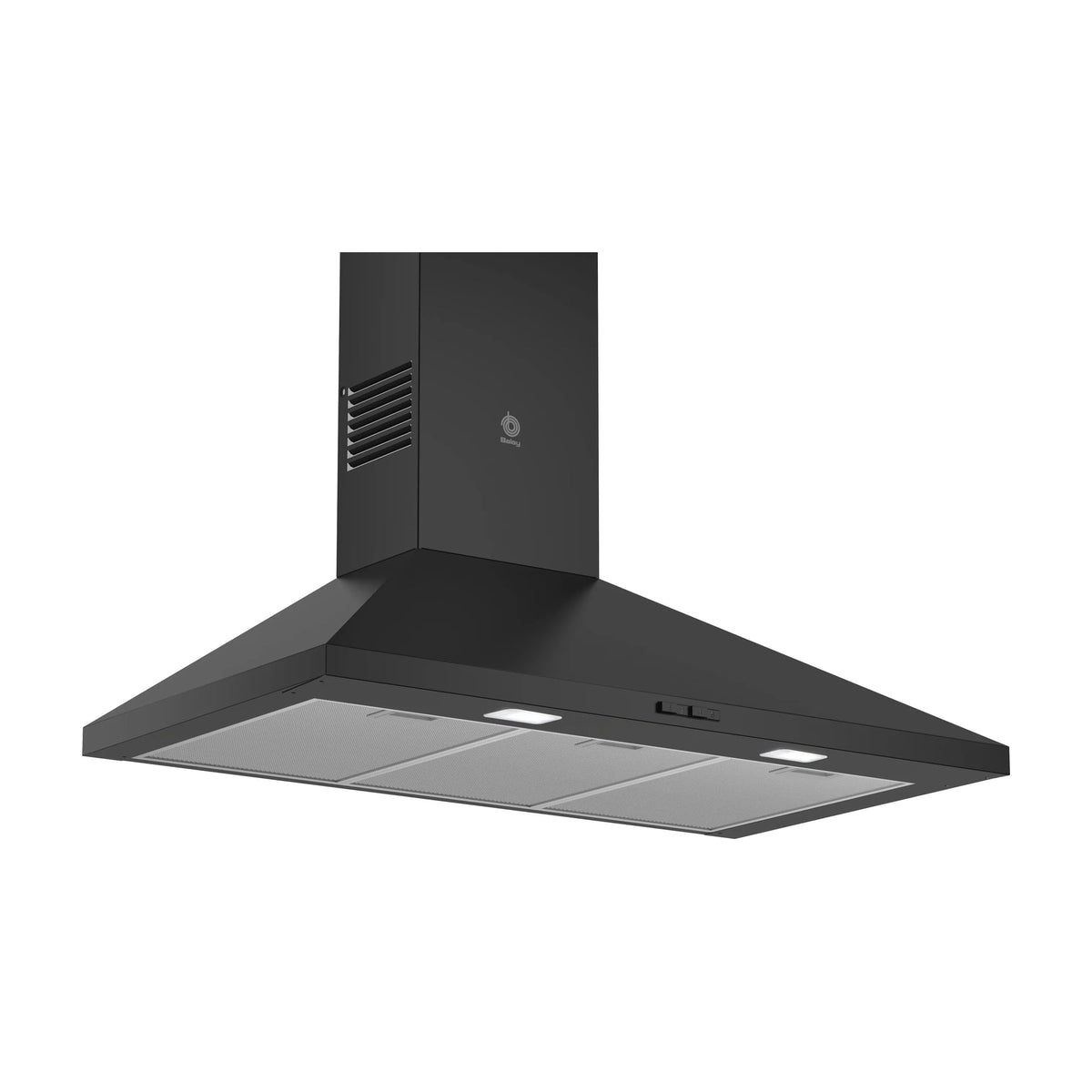 Campana decorativa de pared Balay 3BC695MN, 90 cm, negra