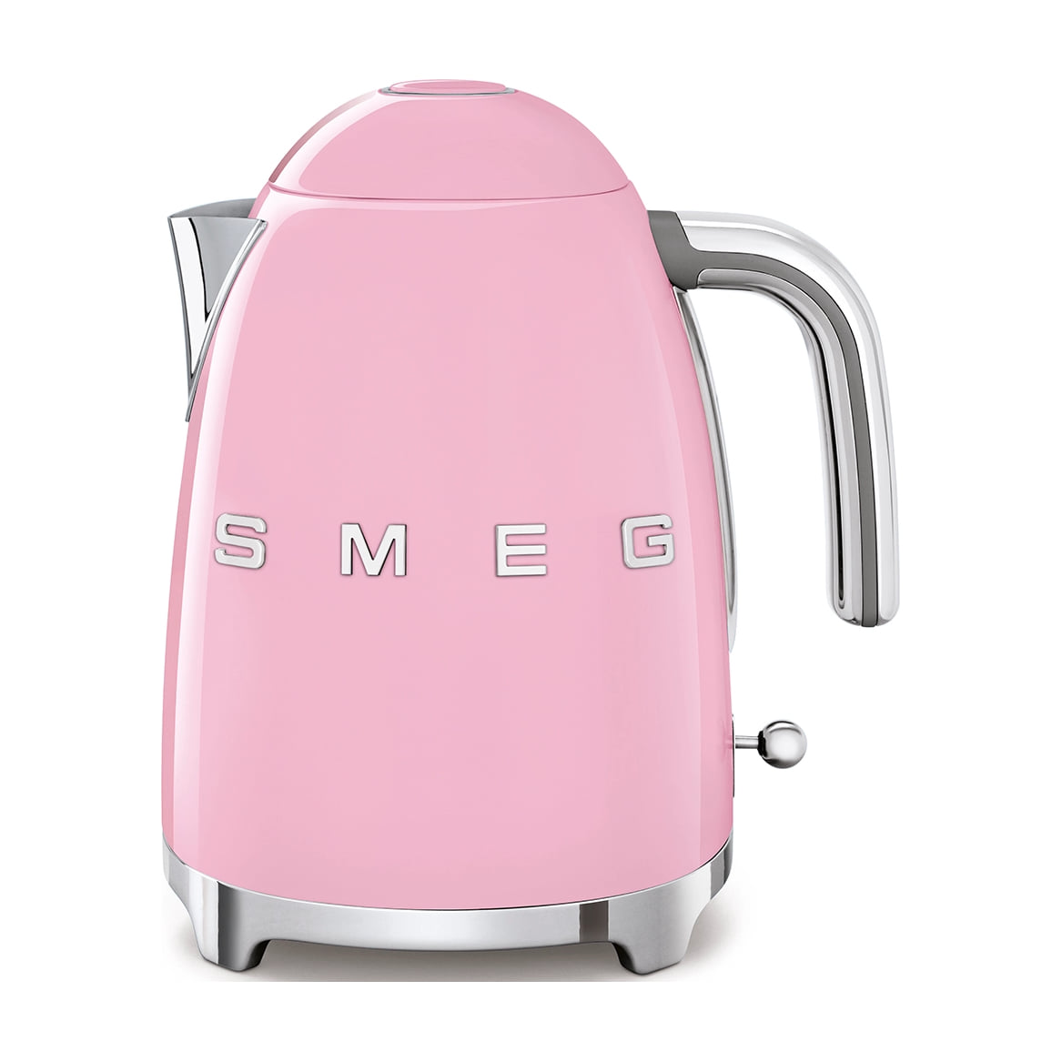 Hervidor de agua Smeg KLF03PKEU de 1,7 l y 2400 W, rosa