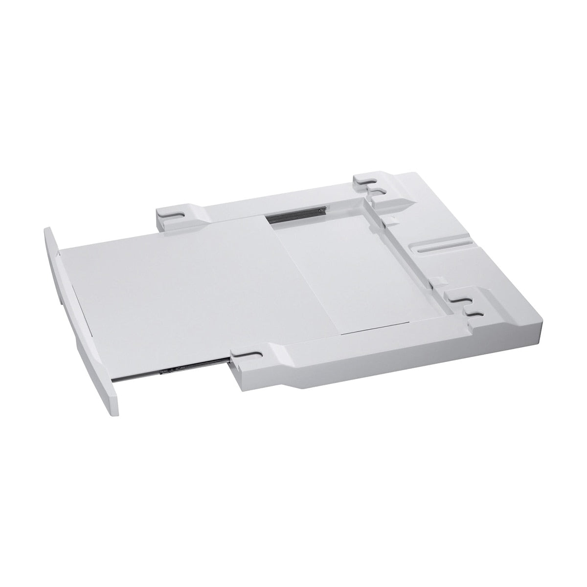 Accesorio AEG A1WYHSK2 unión lavadora secadora con bandeja de 52 - 67 cm y brida de seguirodad - Blanco