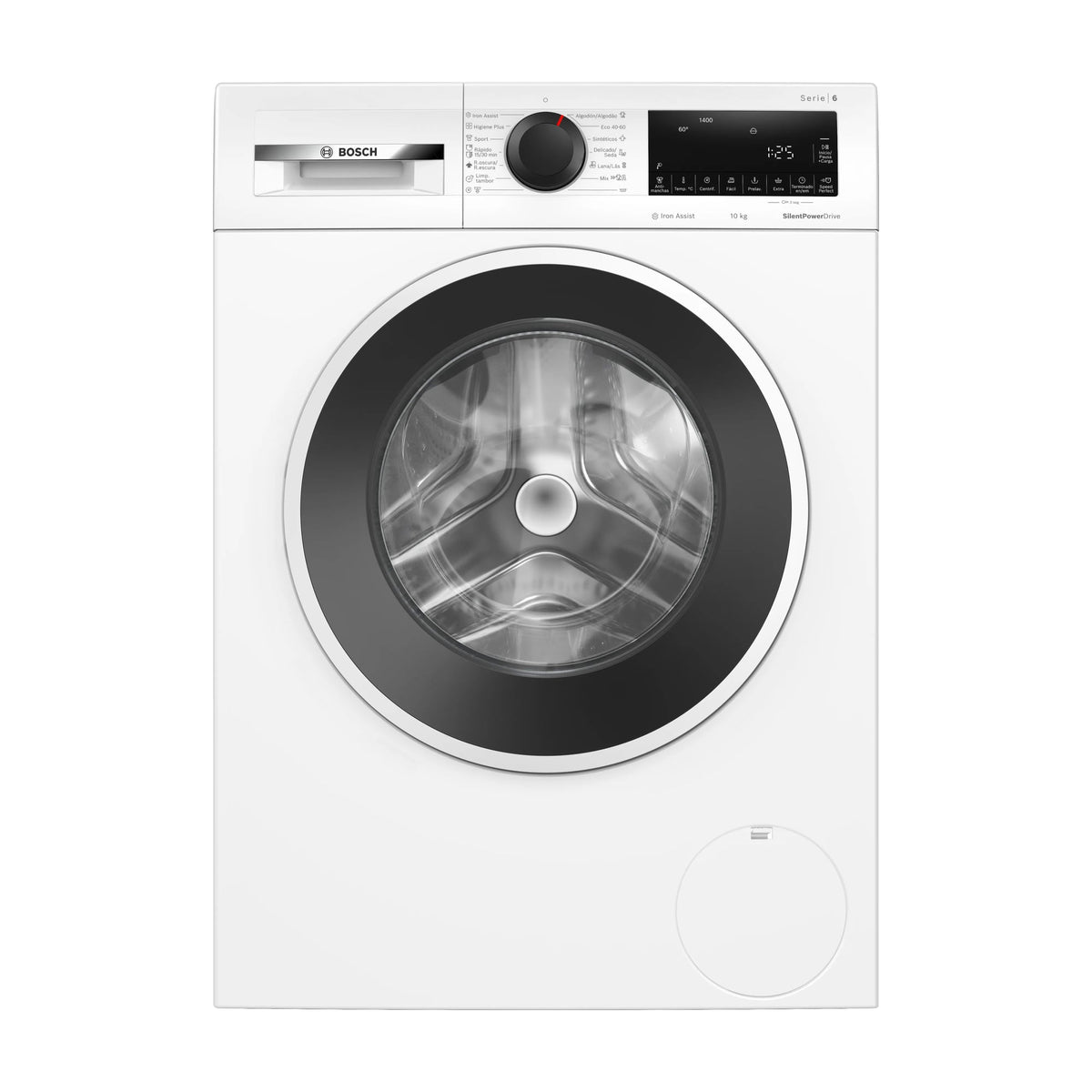Lavadora Bosch WGG254ZBES de carga frontal, 10 kg y 1400 rpm
