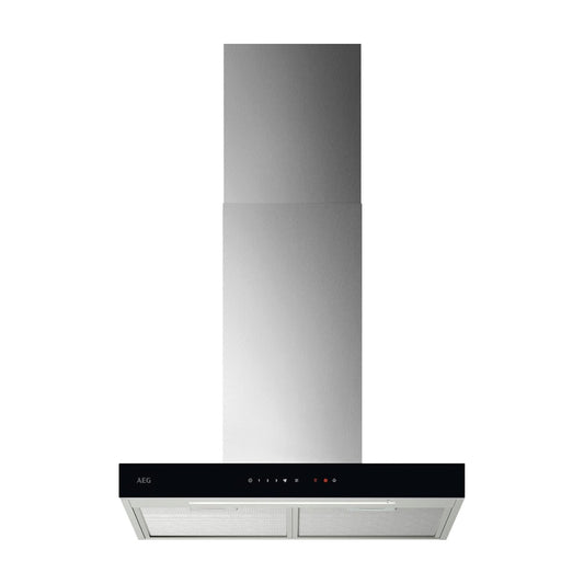 Campana decorativa AEG GB67D61HL de 60 cm con Hob2Hood y extracción intensiva de 730 m³/h