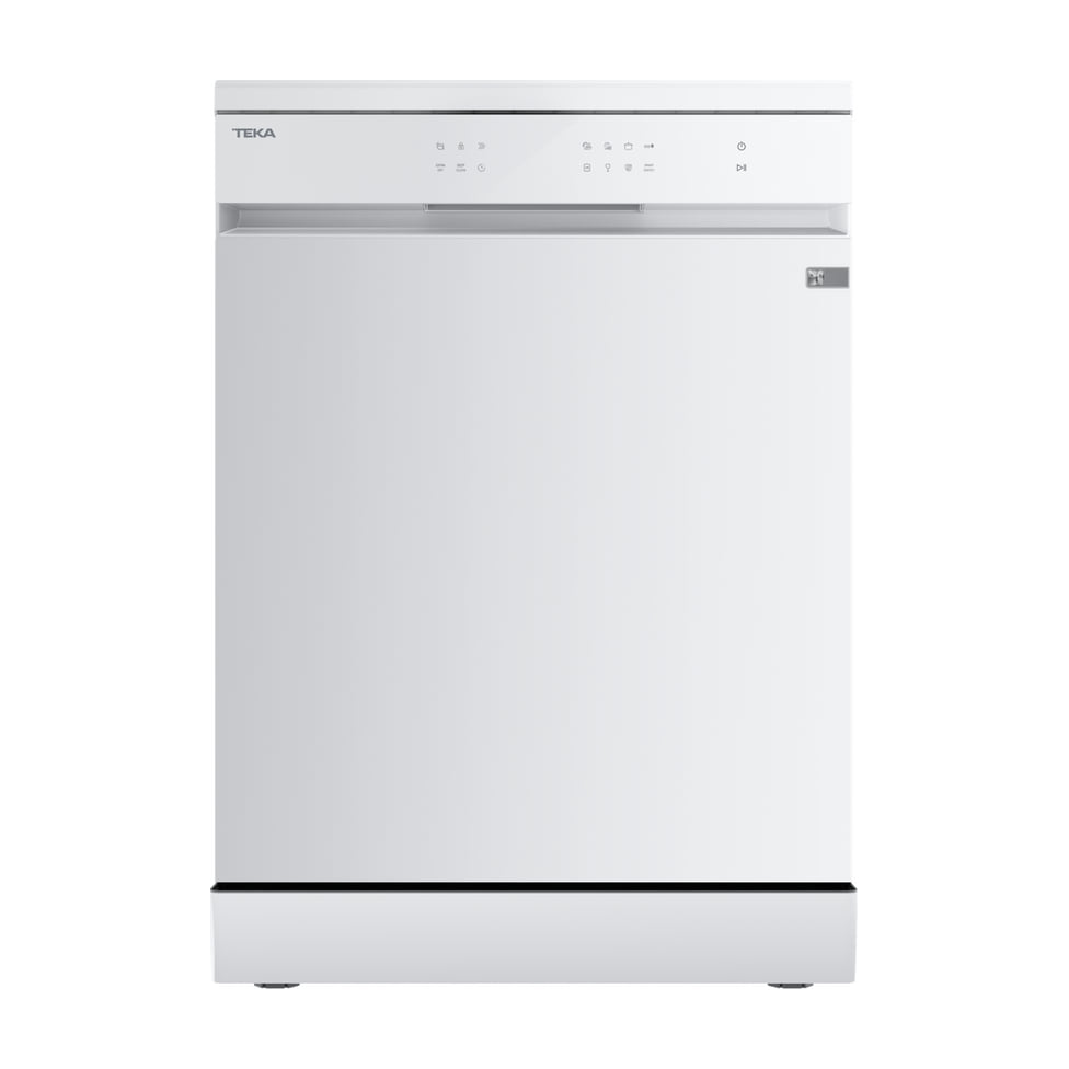 Lavavajillas Teka DFS 264 DW blanco, 14 cubiertos y apertura automática